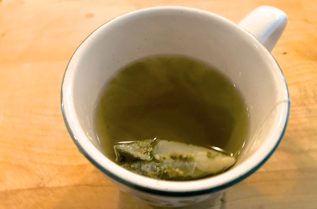 Photo of hot tea which is good to stock up for cold and flu