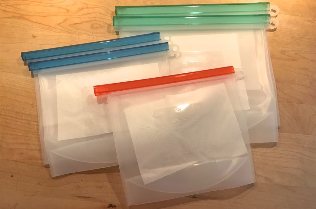 Photo of reusable food storage bags