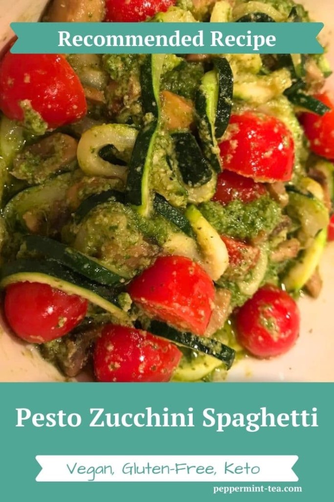 Pesto Zucchini Spaghetti Recipe