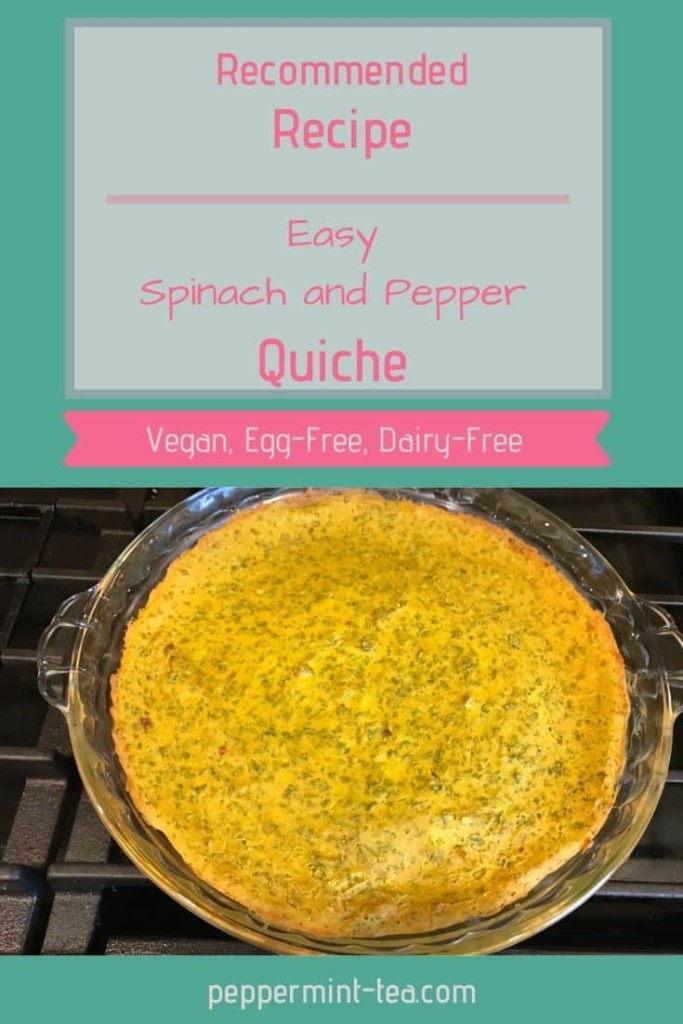 Easy Spinach and Pepper Quiche